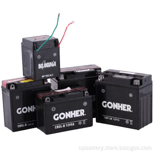Dry-Charged Motorcycle Battery 12V9ah